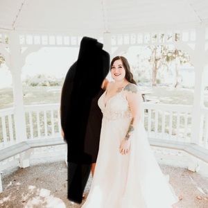 Galina Signature Aline Wedding Dress